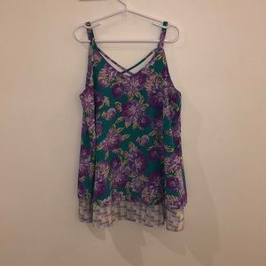 Floral tank!!